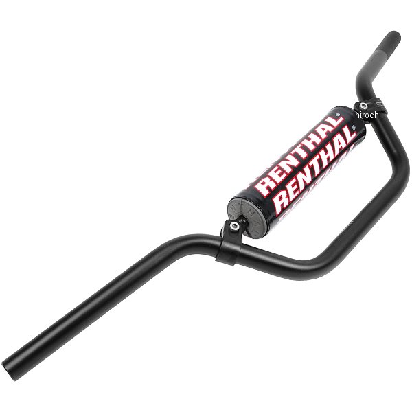 22mm ハンドルバー MX 110ccプレイバイク 04年-13年 CRF70F 黒