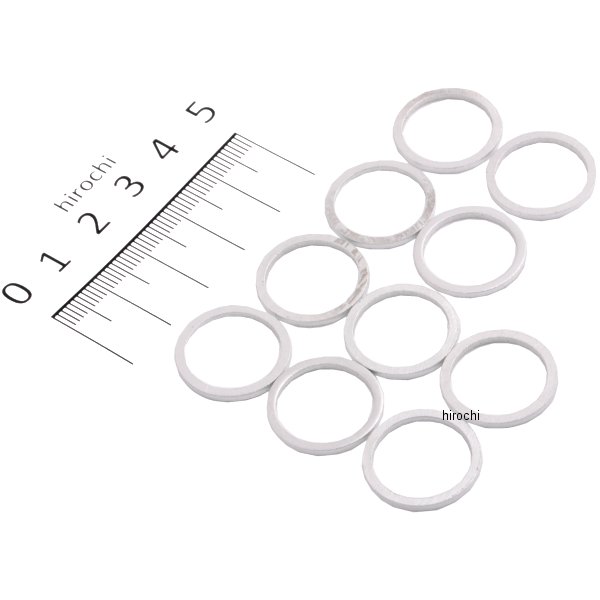 クラッシュ ワッシャー アルミ M16 10個入り