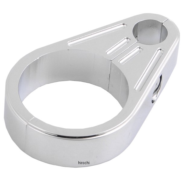 1.25インチ クラッチケーブル クランプ スロット クローム