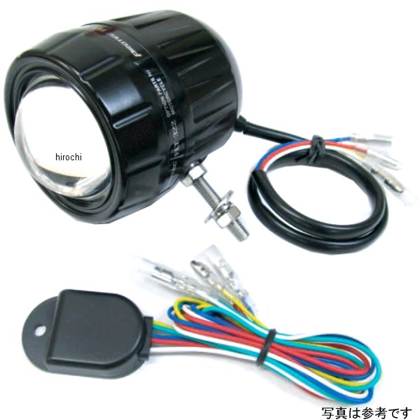 LEDフォグライト FLT-322 DC12V 28W 6000K REVセンサー付き 遮光板無し 左ボルト