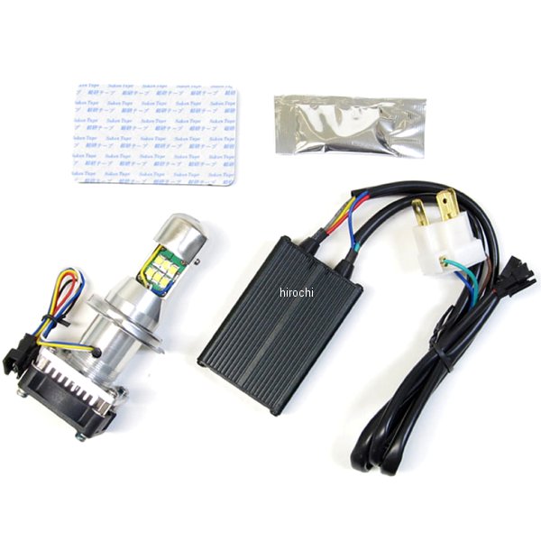 サイクロンLEDバルブ LB4-R H4R Hi/Lo 6000K