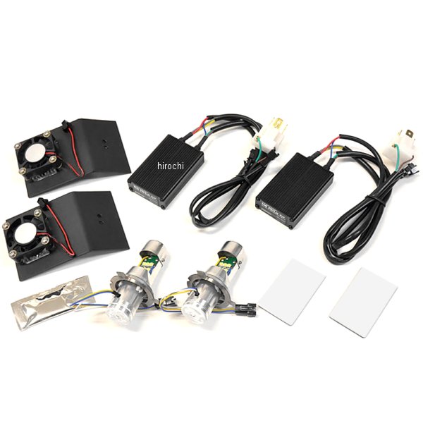 LEDヘッドライトバルブ 2灯キット LB4-RN NSR250R専用 H4R Hi/Lo 6000K