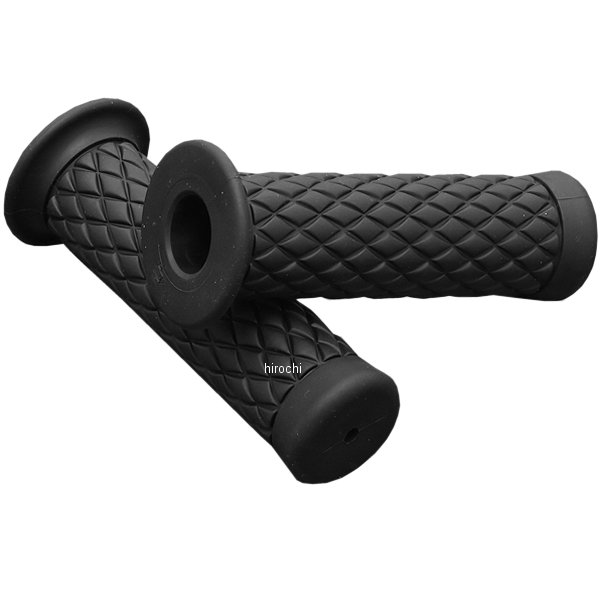 ダイヤモンドデザイン ハンドルグリップ 汎用 黒