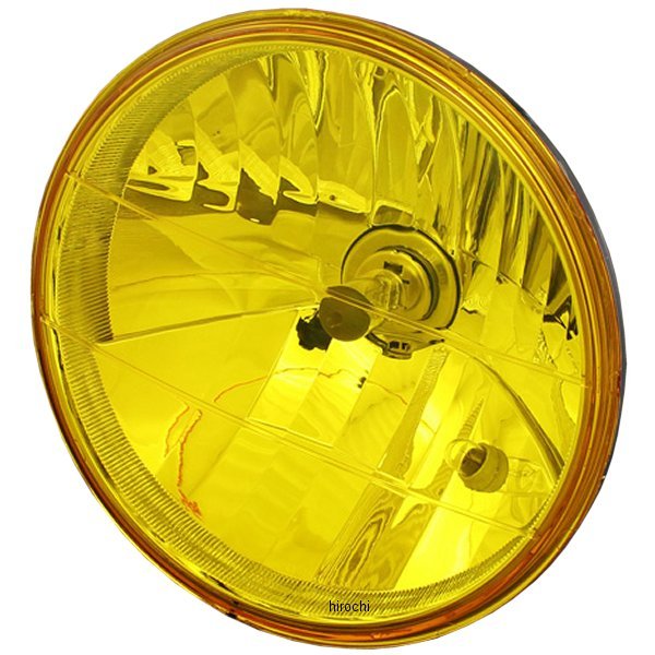 ライトキット リム 汎用ケース メッキ/黄