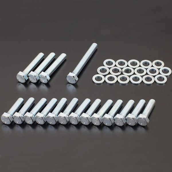 STD オイルパン ボルトセット ユニクロ六角タイプ 72年-80年 Z1000、Z900、Z750