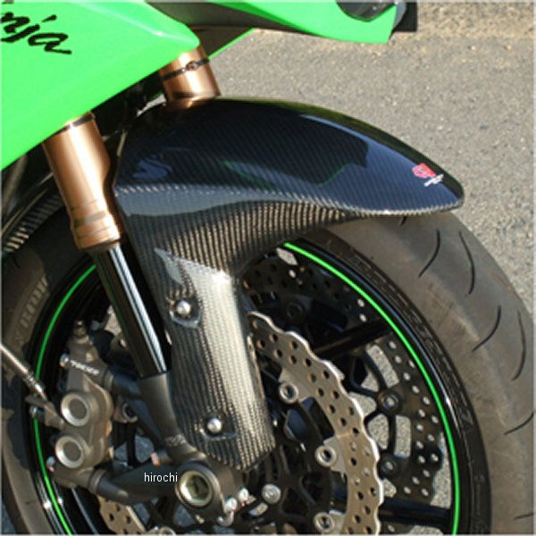 フロントフェンダー 08年-10年 ニンジャ ZX-10R カーボン平織