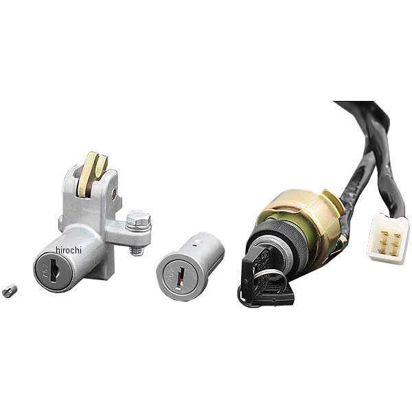 イグニションスイッチ&ロックセット 76年-79年 Z1000、Z750、Z650