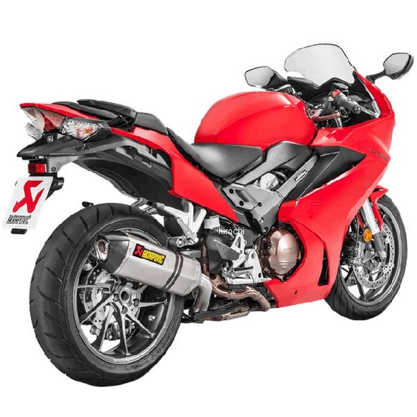 スリップオンマフラー E4仕様 ヘックス 17年以降 VFR800F、VFR800Xクロスランナー チタン