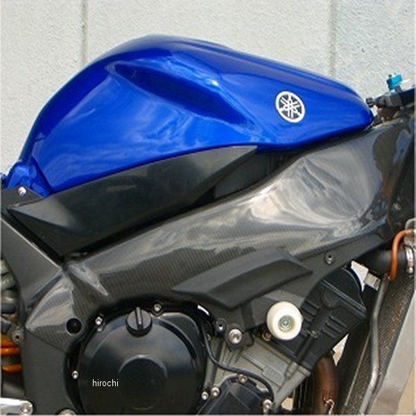 フレームカバー 02年-03年 YZF-R1 カーボン平織