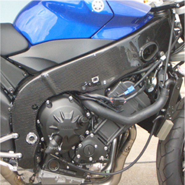 フレームカバー 07年-08年 YZF-R1 カーボン綾織