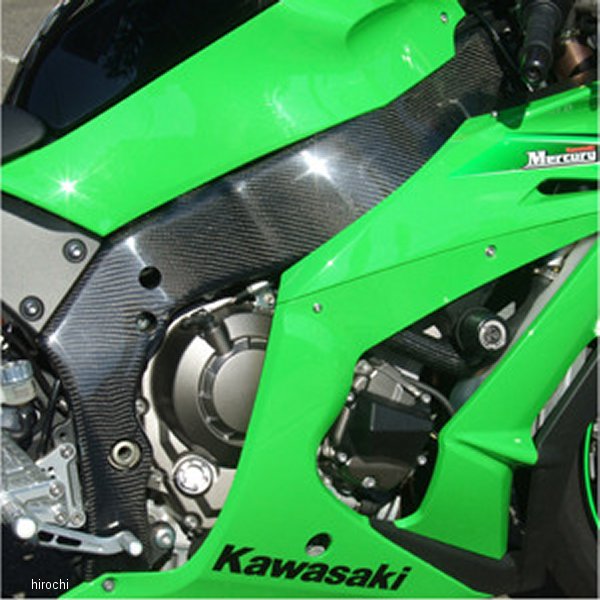 フレームカバー 11年-15年 ニンジャ ZX-10R カーボン平織