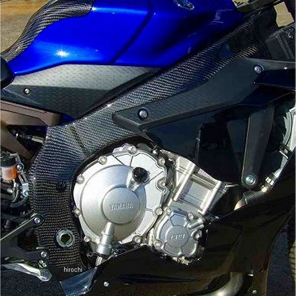 フレームカバー 15年 YZF-R1 カーボン綾織