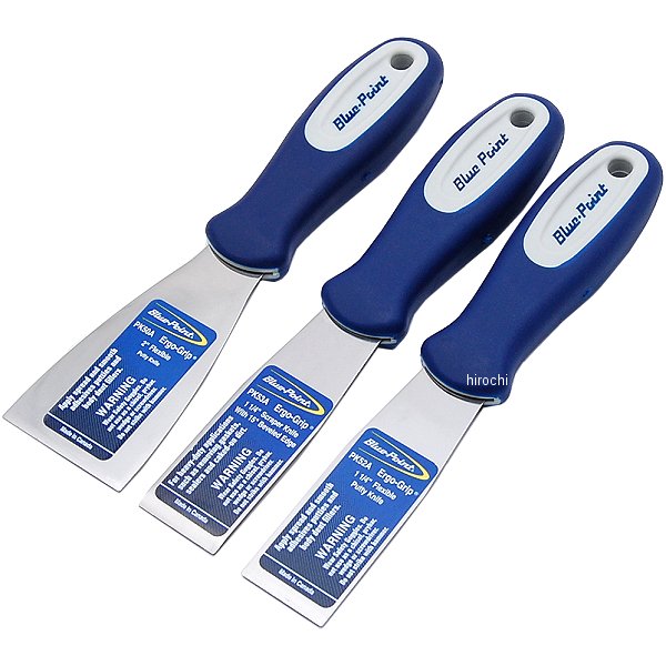 ブルーポイント パテナイフ/スクレーパー 3本セット