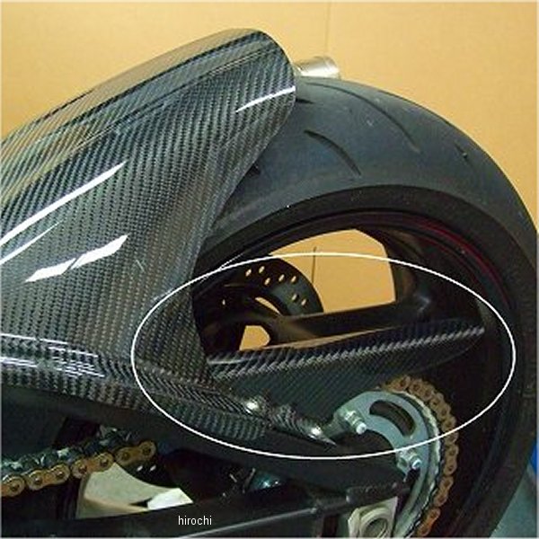 チェーンカバー 08年-12年 スズキ ハヤブサ GSX1300R カーボン平織