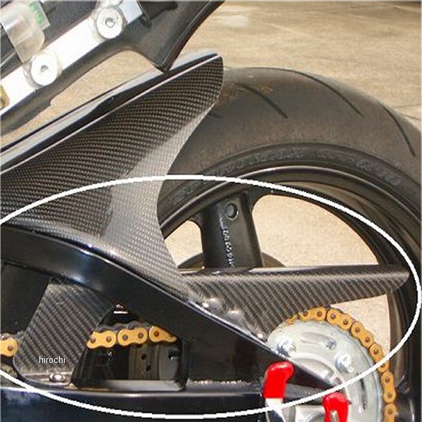 チェーンカバー 99年-07年 スズキ ハヤブサ GSX1300R カーボン綾織