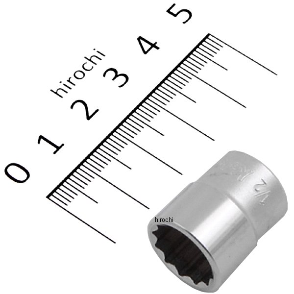 1/4インチsq 12角スタンダードソケット 1/2インチ