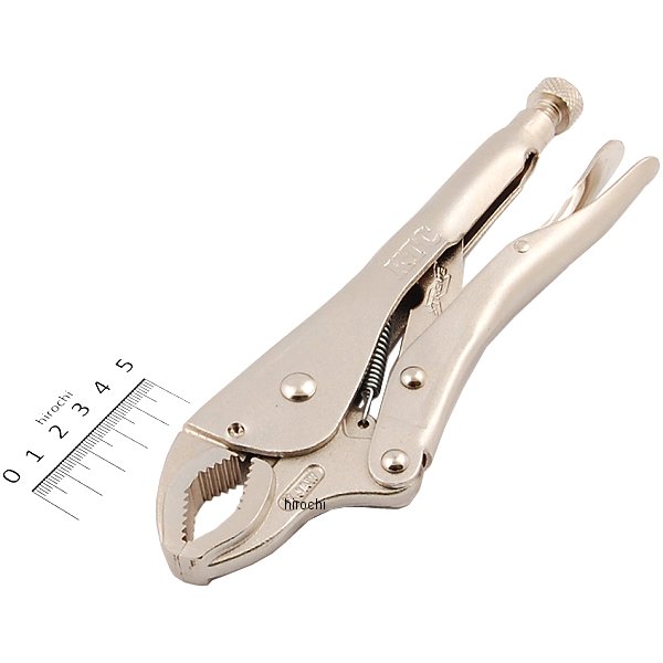 ロッキングプライヤ曲線あご 全長225mm