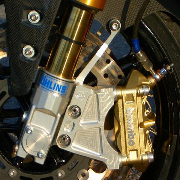 キャリパーサポート オーリンズ倒立用 φ320 ブレンボ ラジアル100 00年 CBR954RR