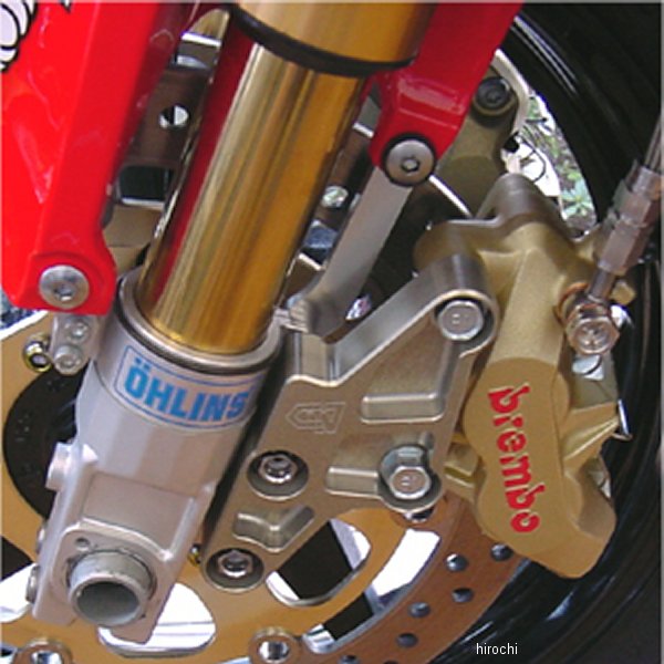 キャリパーサポート オーリンズ倒立用 φ320 ブレンボ65 YZF-R7、ドゥカティ996、748