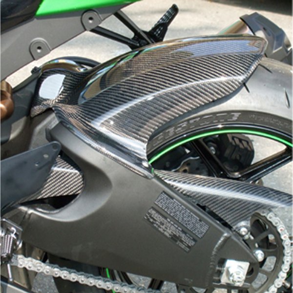 チェーンカバー 08年-09年 カワサキ ニンジャ ZX-10R カーボン綾織