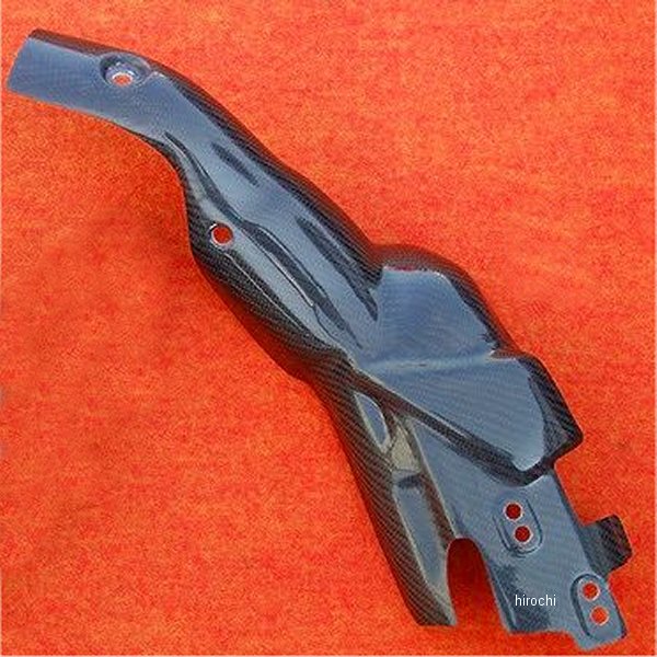 マフラーヒートガード 09年-14年 ヤマハ YZF-R1 カーボン綾織 右側