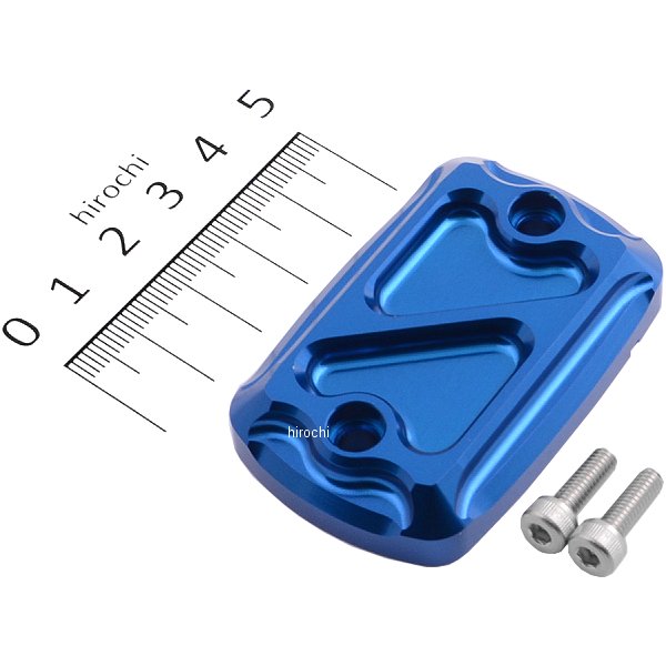 マスターシリンダーキャップ 15年以降 MT-03、MT-25、YZF R25 スクエア 青