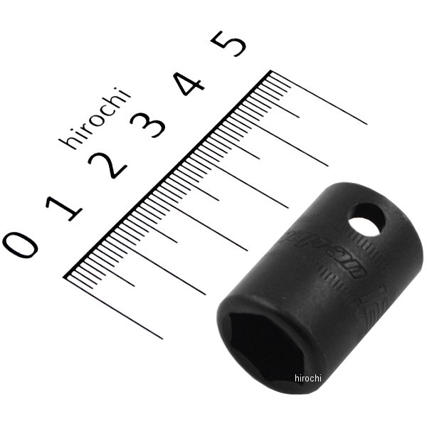 フランクドライブ 3/8インチ インパクト シャロー ソケット 6角 12mm