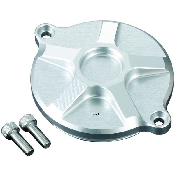 アルミマシンドカムカバー グロム シルバー