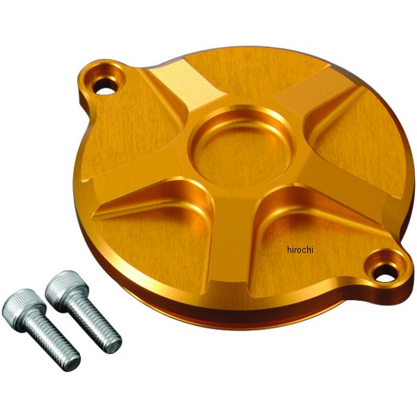 アルミマシンドカムカバー グロム ゴールド