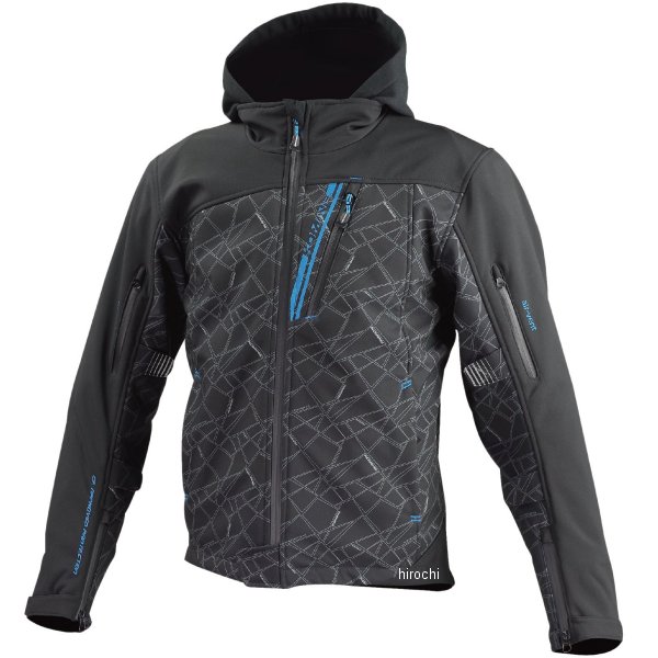 秋冬モデル プロテクトソフトシェル ウインターパーカー 黒 2XLサイズ