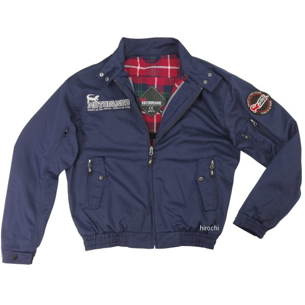 秋冬モデル モトファンゴ プロテクトスイングトップジャケット ネイビー Sサイズ