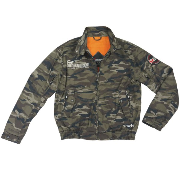 秋冬モデル モトファンゴ プロテクトスイングトップジャケット カモフラージュ Sサイズ