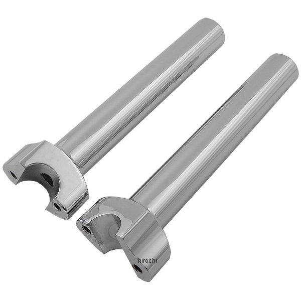 1インチハンドルバー 8インチ (203mm)高 ライザー ストレート クローム