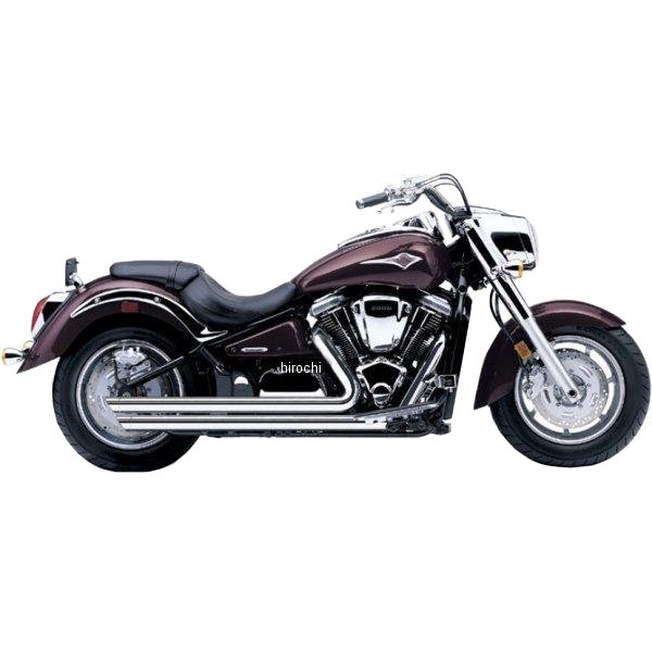 フルエキゾースト スピードスター スラッシュダウン 04年-10年 バルカン VN2000A クローム