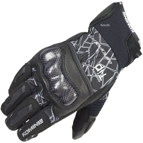 秋冬モデル カーボンプロテクトウインドプルーフグローブ 黒/クラッシュブラック Sサイズ