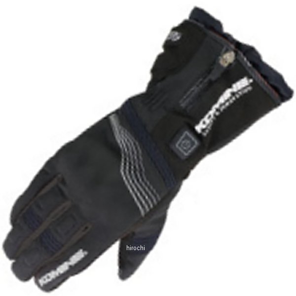 秋冬モデル プロテクトエレクトリックグローブ12V 黒 XLサイズ