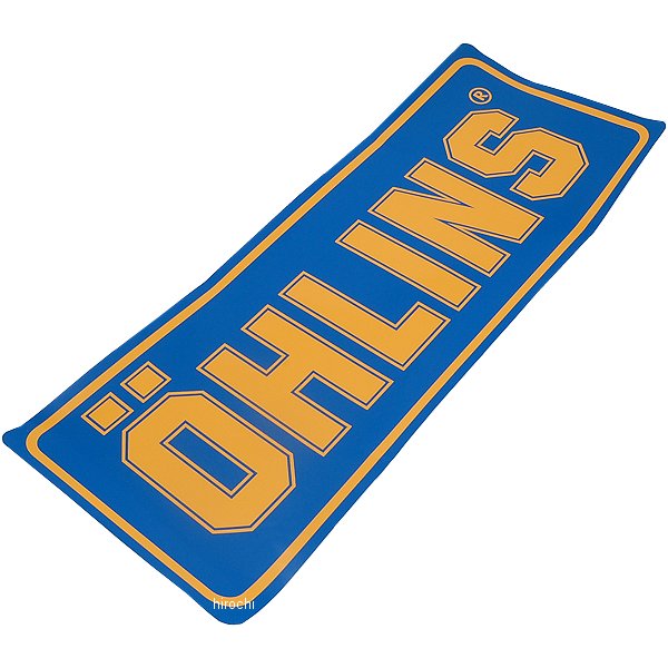 ロゴステッカー 230mmx600mm ネイビー/黄