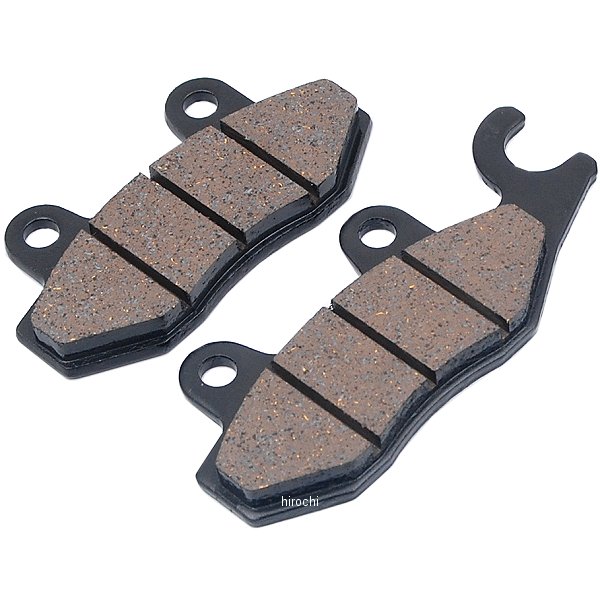 ブレーキパッド レジン 86年-06年 ハーレー XLH、FXD、FLST オーガニック フロント/リア