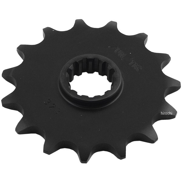 フロント スプロケット 520/15T 92年-09年 DR-Z400SM、RMX250S スチール 黒