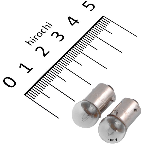 白熱バルブ G10 12V3.4W 2個入り