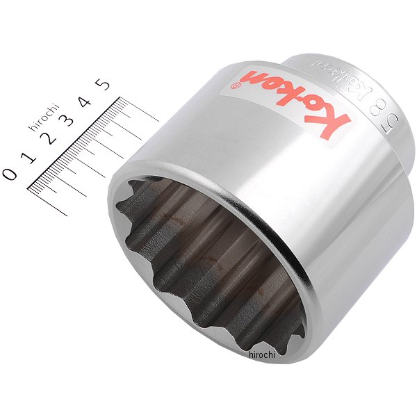 3/4インチsq 12角スタンダードソケット 58mm