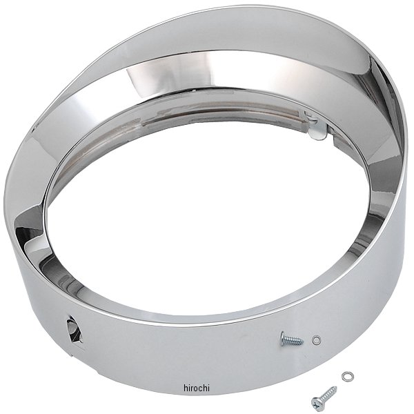 ヘッドライトべセル 7インチ用 マライア クローム