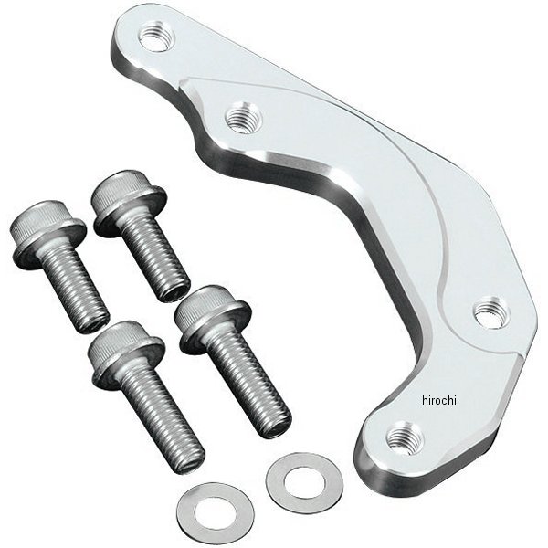 フロントキャリパーサポート 13年-15年 グロム、MSX125 ブレンボ 2ポッド シルバー