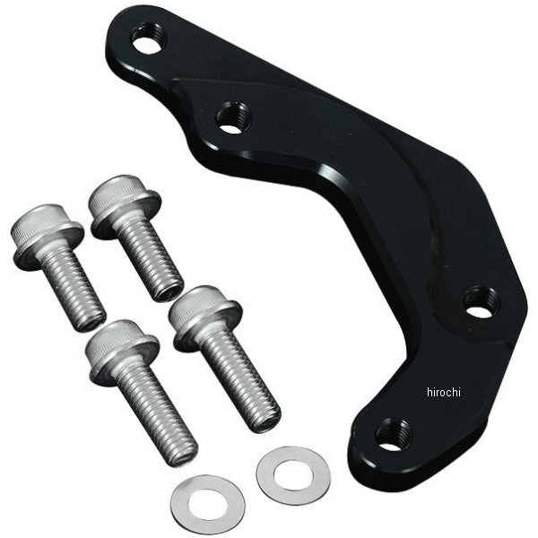 フロントキャリパーサポート 13年-15年 グロム、MSX125 ブレンボ 2ポッド 黒