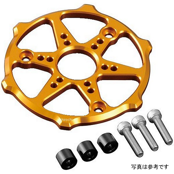 アルミマシンドクラッチカバープロテクター 13年-15年 グロム、MSX125 青