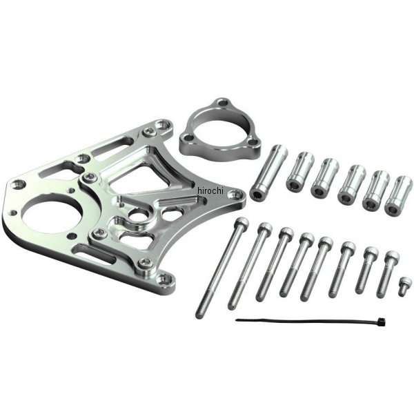 スプロケットカバー 09年-15年 ZRX1200DAEG ウィズ クラッチピストンベース シルバー