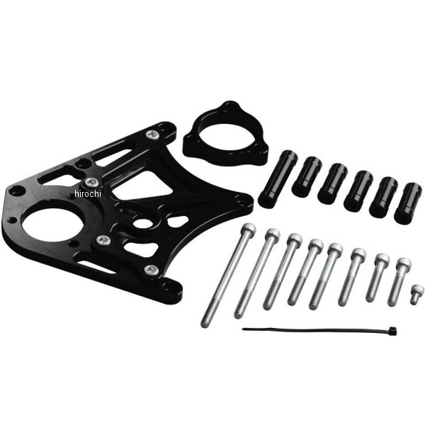 スプロケットカバー 09年-15年 ZRX1200DAEG ウィズ クラッチピストンベース 黒