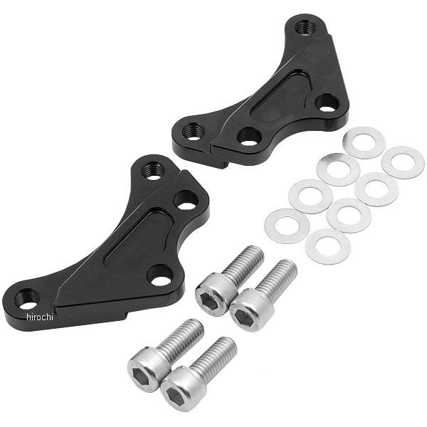 フロントキャリパーサポート ブレンボ40mmピッチ&STDローター径対応 84年-07年 XJR400、TZR250 黒