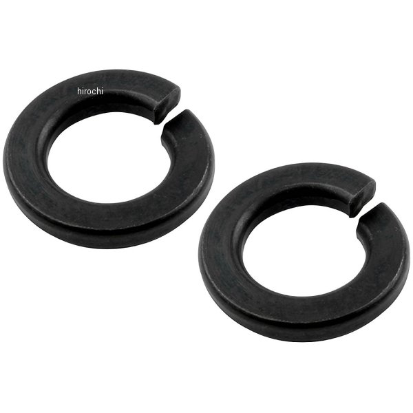 スプリングワッシャー M10 黒 2個入り