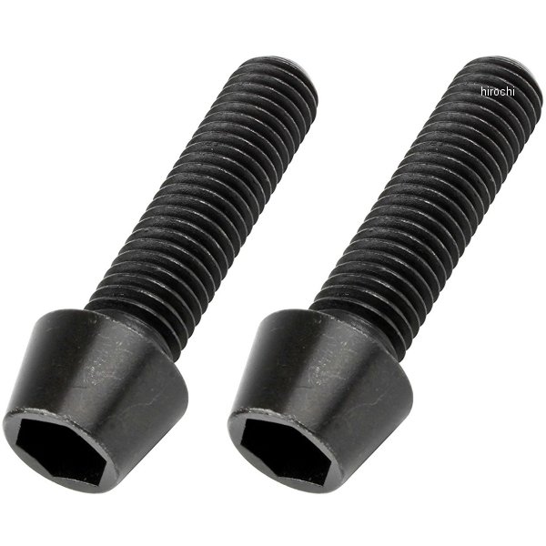 ステンレスブラックテーパーキャップボルト M10X40 P1.5 黒 2個入り